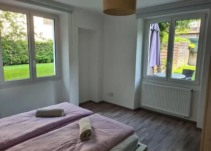 Gartenwohnung Im Zentrum Von Vira/gamborogno Gambarogno