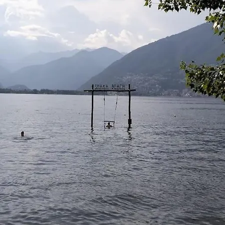 Gartenwohnung Im Zentrum Von Vira/gamborogno Gambarogno